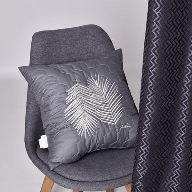 Набір подушок 2 шт Tropical 50х50 см декоративна подушка антиалергенна з вишивкою сирій