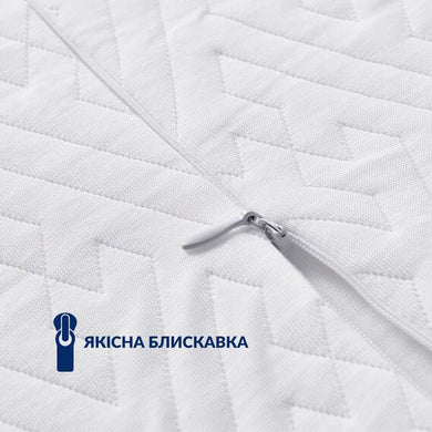 Подушка ортопедична NeckWave 60х40х11/9 см IDEIA анатомічна з ефектом пам'яті для сну на боці, спині та