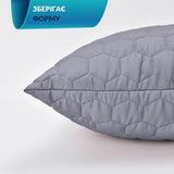 Набор подушек 2 шт декоративных IDEIA Silhouette 50х50 сірий