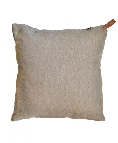 Декоративная подушка Camel з шкiряним хлястиком ПРОВАНС, 45х45см 014956