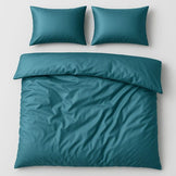 Набір постільної білизни євро IDEIA підковдра 200х220 см + 2 наволочки 50х70 см преміумсатин бавовна м'ята