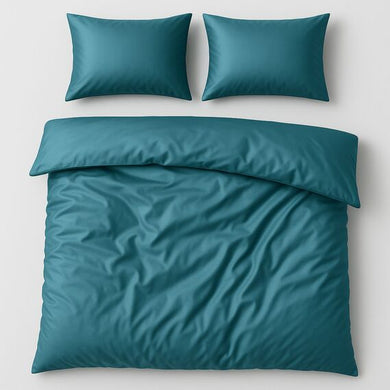 Комплект постільної білизни IDEIA євро 200х220 сатин бавовна преміум м'ята