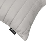 Подушка декоративная 50х50 см IDEIA гипоалергенная стеганая св.сірий