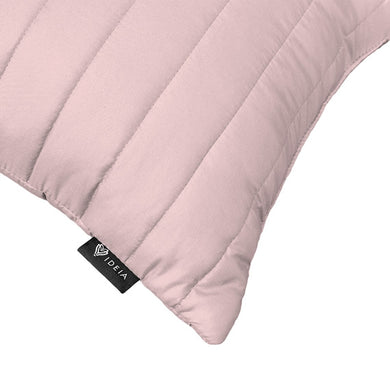 Подушка декоративная 50х50 см IDEIA гипоалергенная стеганая пудра