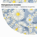 Набір серветок 2 шт. з оборкою IDEIA, 30 см, бавовна, для дому, кафе, для сервірування столу джинс
