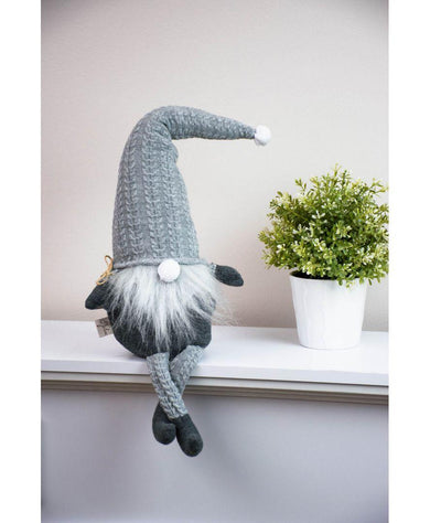 Декоративна iграшка Гном-стопер у срiбному ковпаку ПРОВАНС, 65см 023638