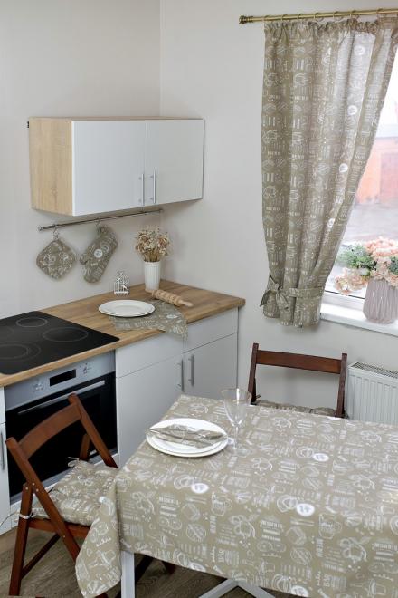 Скатертина Breakfast beige Прованс, 136х180 см