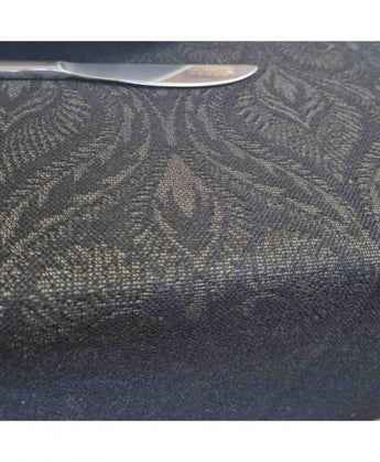 Гобеленова скатертина на стiл Baroque Black ПРОВАНС, 136х180см 025785