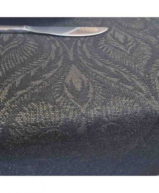 Гобеленова скатертина на стiл Baroque Black ПРОВАНС, 136х180см 025785
