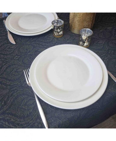 Гобеленова скатертина на стiл Baroque Black ПРОВАНС, 136х136см 025976