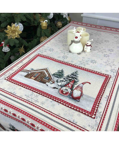 Гобеленова серветка новорiчна Snowfall ПРОВАНС, 30х50см 023406