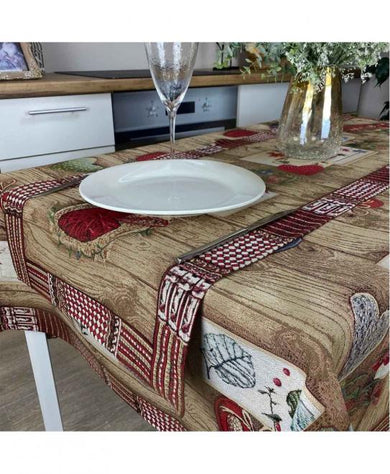 Гобеленова дорiжка на стiл Wooden ПРОВАНС, 40х140см 024653