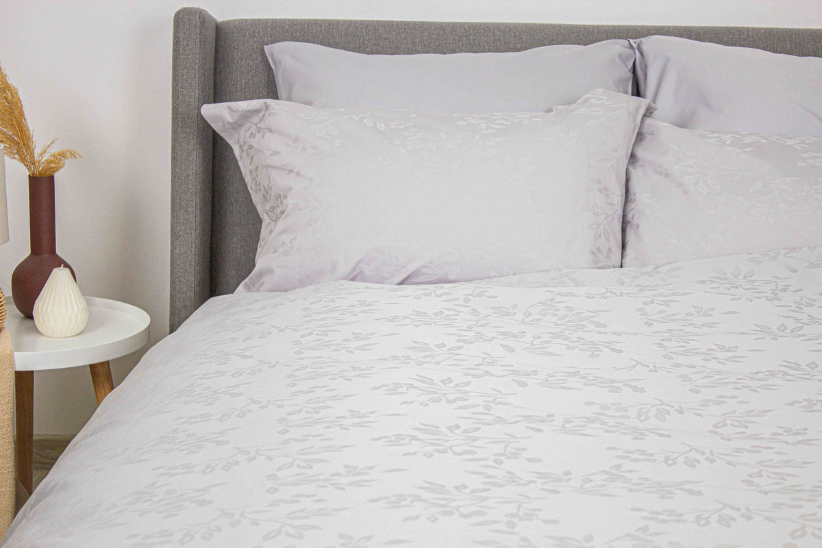 Комплект постільної білизни ТЕП "Grace Jacquard" Light Grey