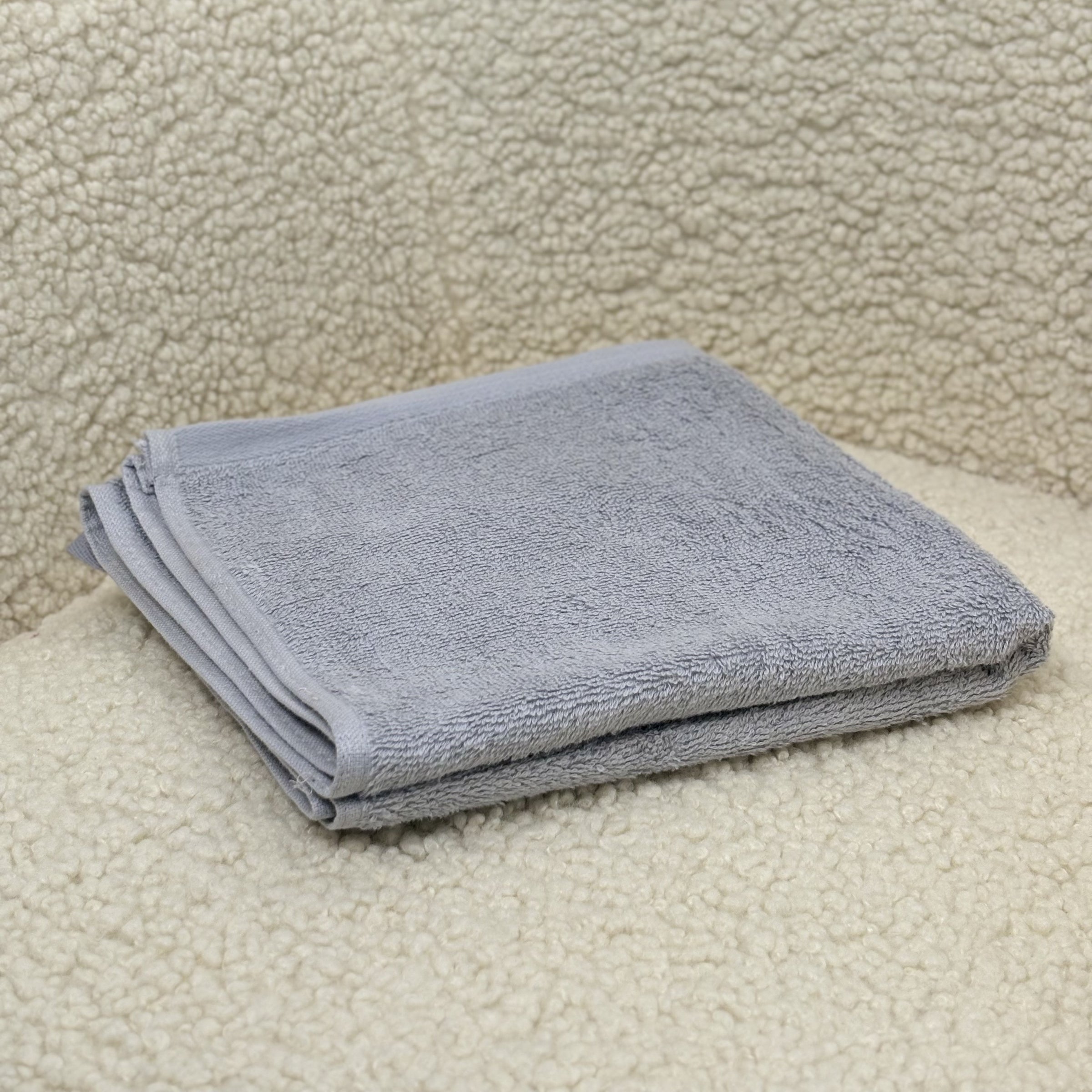 Рушник "Aurora" 50*90 см (450 г/м2) light grey 