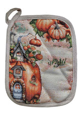 Гобеленова прихватка кухонна Гарбузові гноми ПРОВАНС, 15х20см 036894
