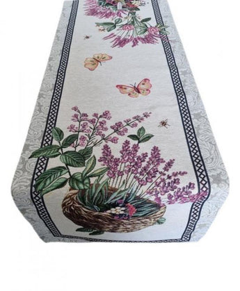 Гобеленова доріжка Лавандове поле ПРОВАНС, 35х100см 026024