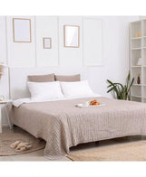 В'язаний плед коси SOFT лате ПРОВАНС, 140х180см 011690