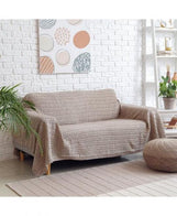 В'язаний плед коси SOFT лате ПРОВАНС, 140х180см 011690