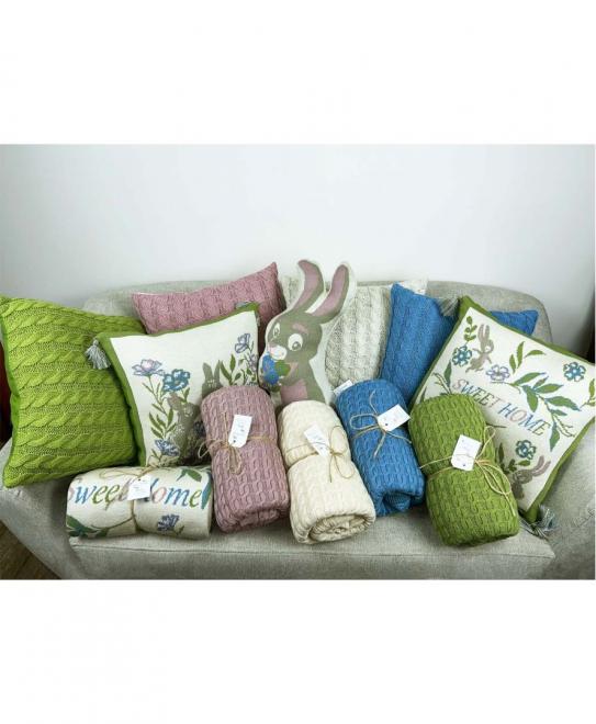 Подушка в'язана Sweet Home ПРОВАНС, 45х45см 028459