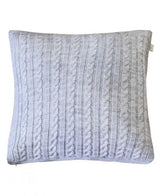 Декоративна наволочка в'язана SOFT сiра ПРОВАНС, 45х45см 011742