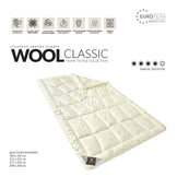 Ковдра Wool Classic зимова 140х210 см вовняна IDEIA вовна тепла ковдра натуральна овеча вовна 