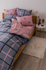 Комплект постільної білизни ТЕП "Happy Sleep" PINCKY LINE, 50x70 двоспальний 