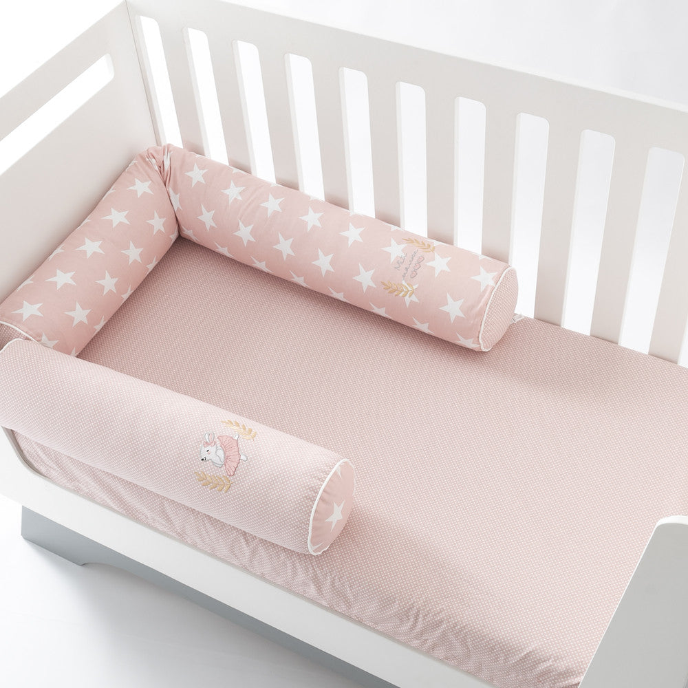 Бортик-валики 2 шт PAPAELLA 60x15 см, 120x15 см – Захисні, Мультифункціональні, Бавовна