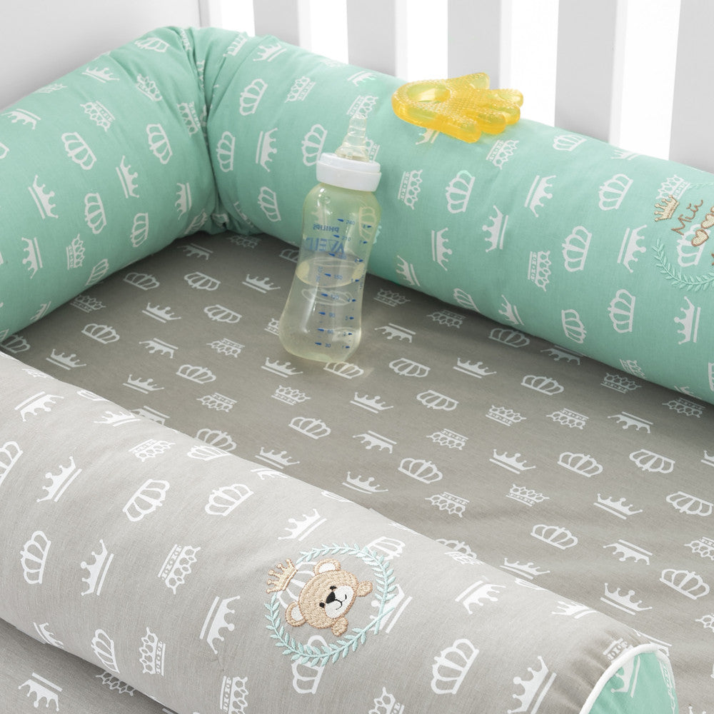 Бортик-валики 2 шт PAPAELLA 60x15 см, 120x15 см – Захисні, Мультифункціональні, Бавовна