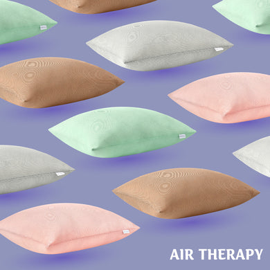 Набір подушок з дихаючою сіткою та аналогом лебединого пуху AIR THERAPY 50х70, 2 шт беж 