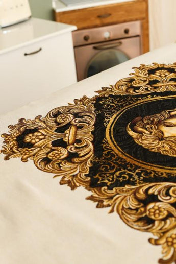 Гобеленова скатертина наперон Arte di lusso ПРОВАНС, 95x100cм 030155