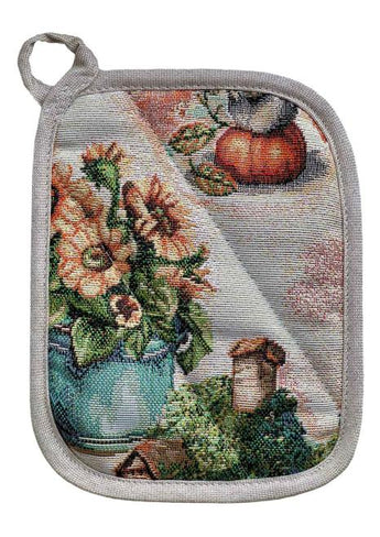 Гобеленова прихватка кухонна Гарбузові гноми ПРОВАНС, 15х20см 036894
