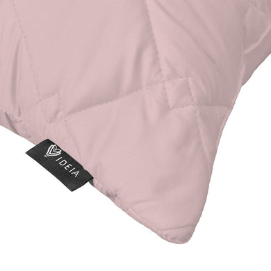 Подушка декоративная CUBE ТМ IDEIA 50х50 см пудра/св.сірий