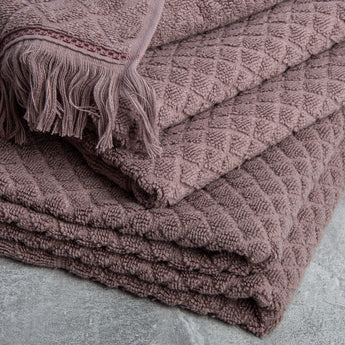 Рушник махровий жакардовий Аврора TM IDEIA 50х90 см беж