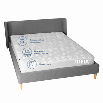 Наматрацник NORDIC COMFORT 90х200х35 см TM IDEIA пл 150 г/м2, натяжний з бортом по периметру 