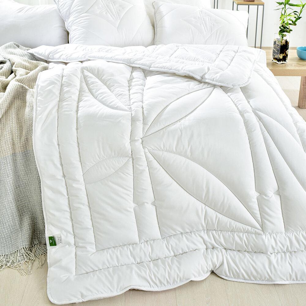 Ковдра Bamboo літня полуторна 155х210 см бамбукова IDEIA бамбук антиалергенна тенсел для літа 