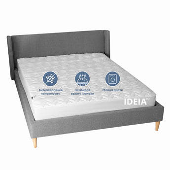 Наматрацник NORDIC COMFORT LUXE 200х200х35 см пл 250 ТМ IDEIA стьобаний натяжний з бортом по периметру 