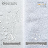 Наматрацник борт H&S Aqua Stop Elite TM IDEIA 180*200*23 см 