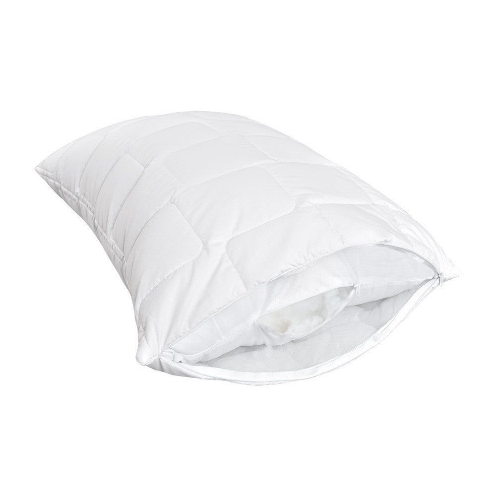 Подушка Classic Soft 50х70 см для готелів та дому IDEIA з внутрішньою подушкою на блискавці 