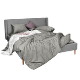 Набір постільної білизни євро IDEIA підковдра 200х220 см + 2 наволочки 50х70 см преміумсатин бавовна