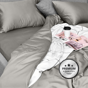 Набір постільної білизни полуторний IDEIA підковдра 145х215 см + 2 наволочки 50х70 см преміумсатин бавовна