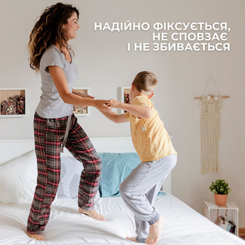 Простирадло трикотажне 180/200х200х35 см на гумці IDEIA, еластичне, трикотаж, бавовна т/сіра