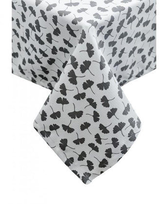 Скатертина MACAO гінкго сіра ПРОВАНС, 133х220см 029502