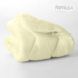 Ковдра дитяча зимова Comfort 100х135 см PAPAELLA, для дітей у дитяче ліжечко, антиалергенна, молоко 