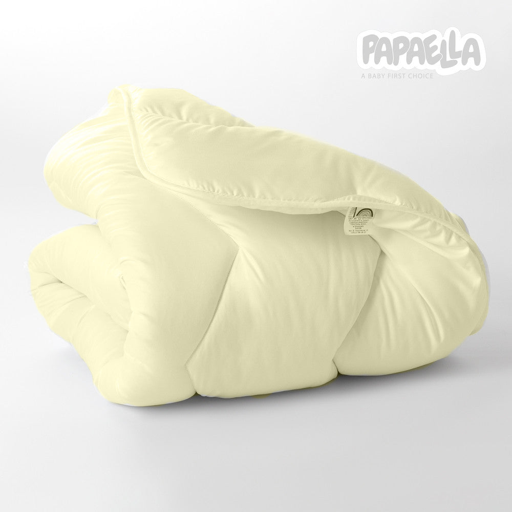 Ковдра дитяча зимова Comfort 100х135 см PAPAELLA, для дітей у дитяче ліжечко, антиалергенна, молоко 