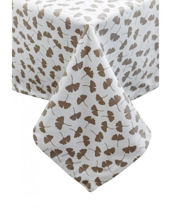 Скатертина MACAO гінкго бежева ПРОВАНС, 132х180см 029498