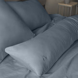 Наволочка для подушки S-Form IDEIA 40[130 см, сатин, 100% бавовна, на блискавці, графіт