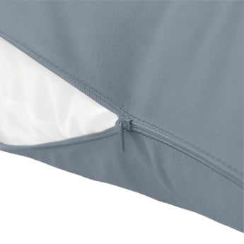 Наволочка для подушки S-Form IDEIA 40[130 см, сатин, 100% бавовна, на блискавці, графіт