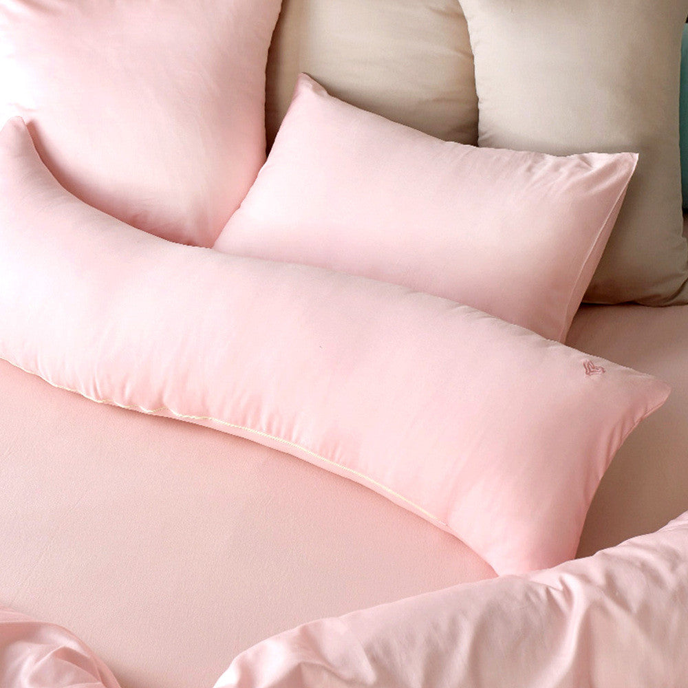 Наволочка для подушки S-Form TM IDEIA 40х130 см сатин бавовна пудра 