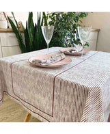 Скатертина Avantime Мiраж бордо ПРОВАНС, 132х300см 017305