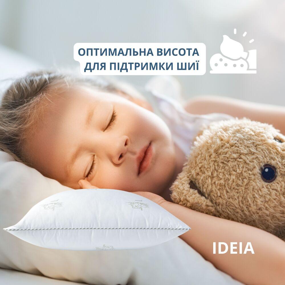 Подушка дитяча Soft Classic 40х60 см IDEIA аналог лебединого пуху, лебедяний пух, штучний пух, м'яка подушка 